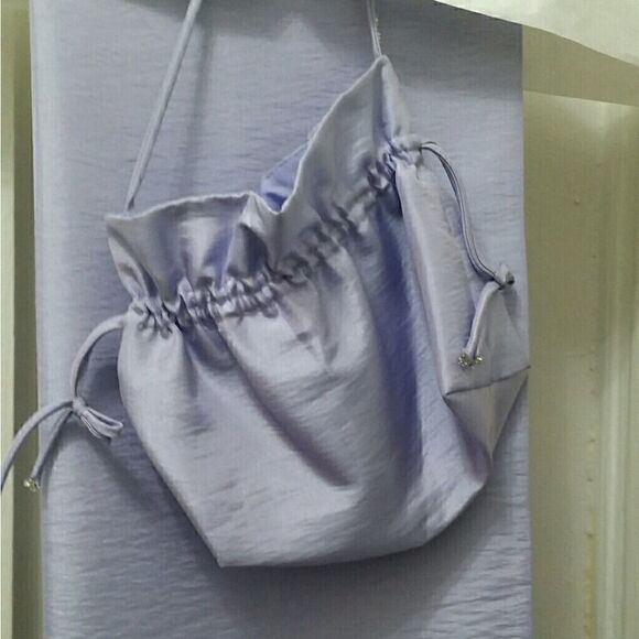 Sz 14 Le Gala Purple Strapless Prom Dress - Picture 7 of 8